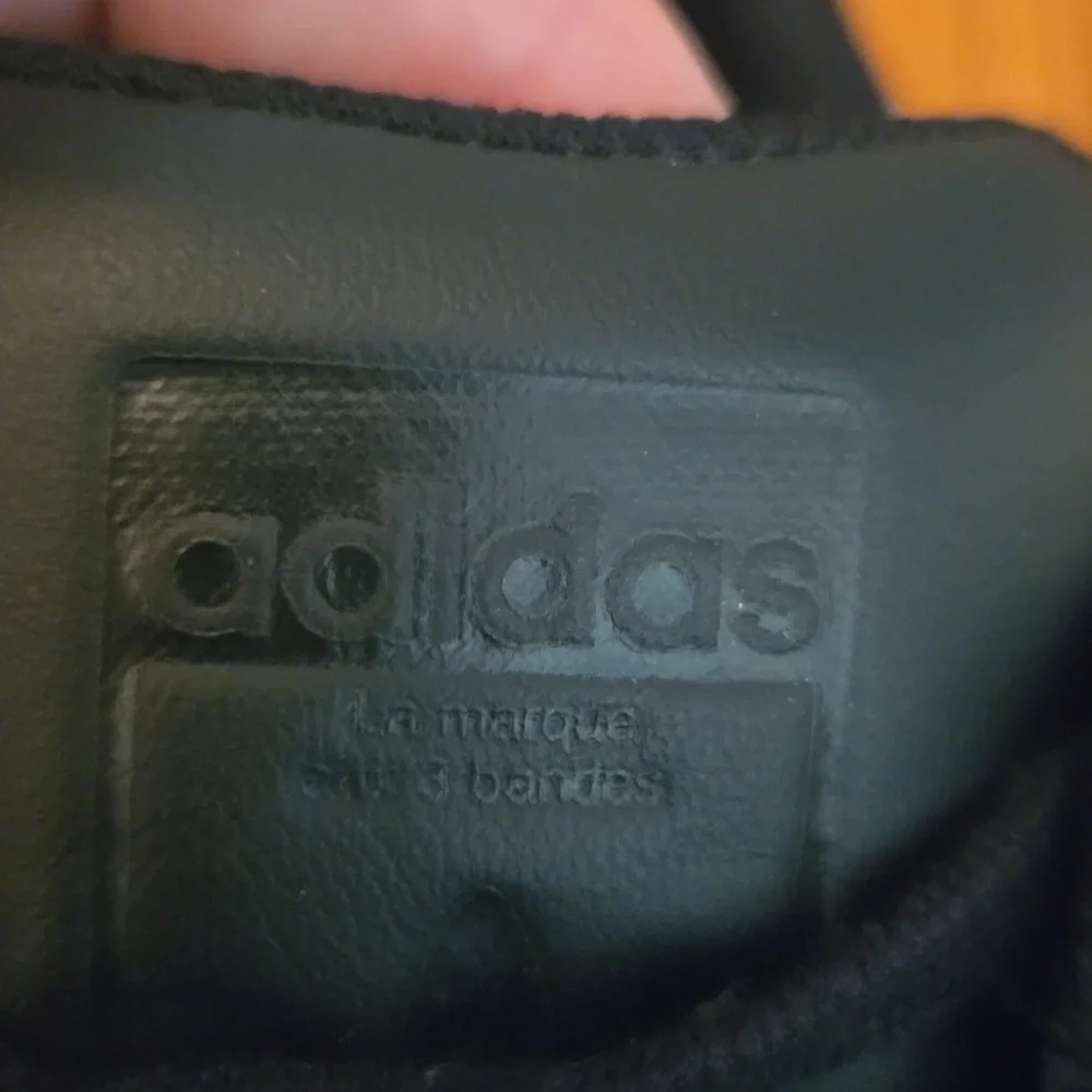 Adidas Black on Black Superstar Big Kids 5.5 (Women's 7.5) Sneakers